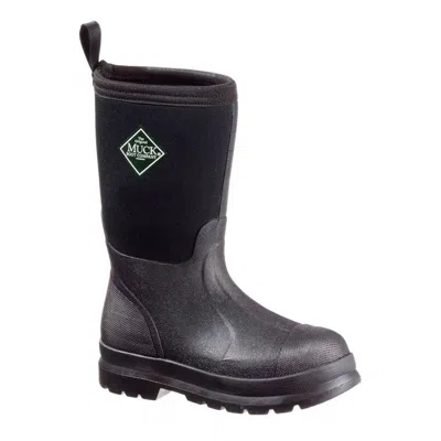 Muck Boot Little Kids' Muck Chore Waterproof Work Boots In Black