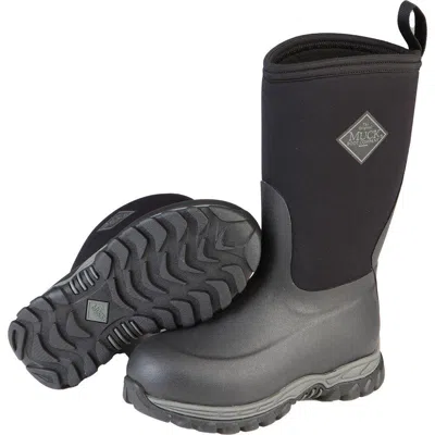 Muck Boot Little Kids' Muck Rugged Ll Rubber Waterproof Insulated Work Boots In Black