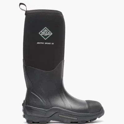 Muck Boot Men's Arctic Sport Steel Toe Insulated Boot In Black