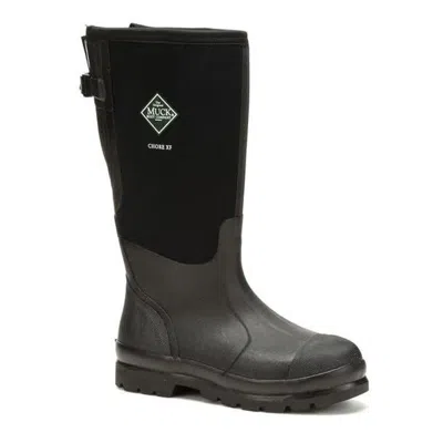 Muck Boot Men's Muck Chore Wide Calf Waterproof Rubber Boots In Black