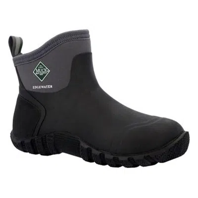 Muck Boot Men's Muck Edgewater Classic Ankle Deck Boots In Black