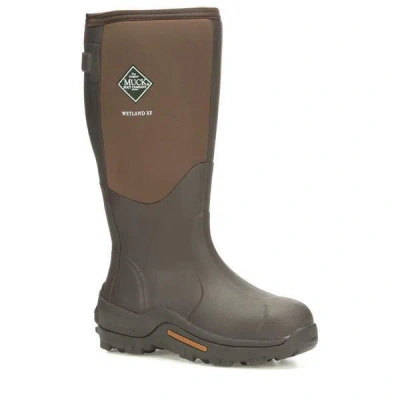 Muck Boot Men's Muck Wetland Wide Calf Boots In Brown