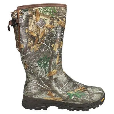 Pre-owned Muck Boots Muck Boot Arctic Ice Xf Agat Round Toe Rain Mens Brown Casual Boots Mhva-rte