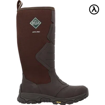 Pre-owned Muck Boots Muck Men's Apex Pro 16 In Insulated Outdoor Boots Apms900 - All Sizes - In Brown