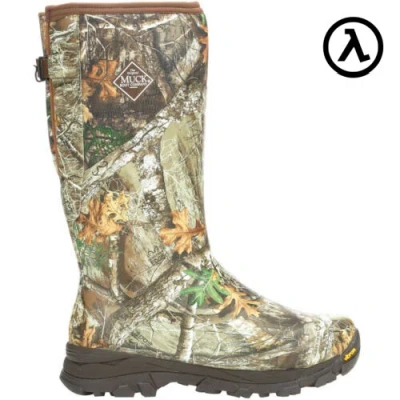 Pre-owned Muck Boots Muck Men's Arctic Grip Wide Calf Boots Mhvarte - All Sizes - In Bison/realtree Edge™ Mini