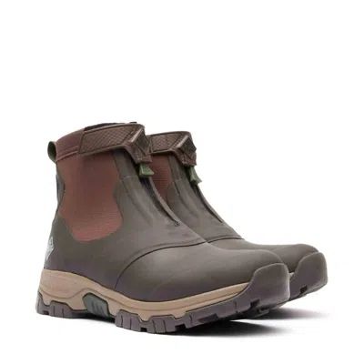 Muck Men's Apex Zip Ankle Boots In Dark Brown