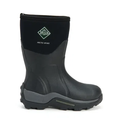 Muck Men's Arctic Sport Mid Arctic Sport Men In M In Black