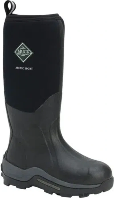 Pre-owned Muck Men's Arctic Sport Tall Boots In Black