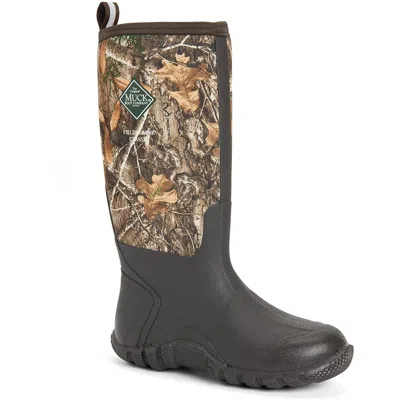 Muck Men's  Fieldblazer Classic Realtree Edge Mossy Oak Camo Hunting Boot Nin1101 In Brown