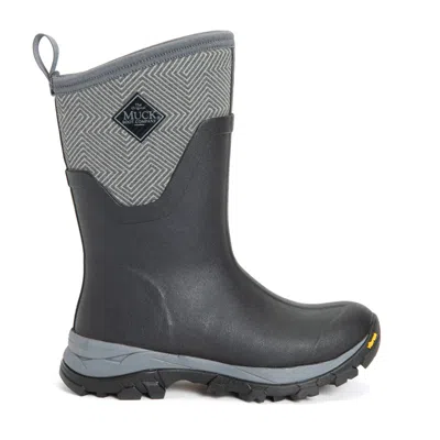 Muck Women's Arctic Ice Vibram Arctic Grip All Terrain Mid Arctic Ice Women In /grey M In Gray