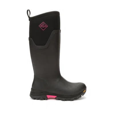 Muck Women's Arctic Ice Vibram Arctic Grip All Terrain Mid Arctic Ice Women In /hotpink M In Black
