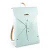Mud - Manufacture Under Design Women's Blue Envelope Backpack - Acqua In Blue