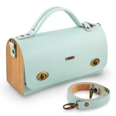 Mud - Manufacture Under Design Women's Blue Handbag - Acqua