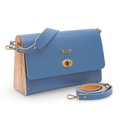 Mud - Manufacture Under Design Women's Blue Leonor Medium Bag - Ocean