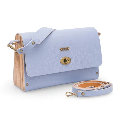 Mud - Manufacture Under Design Women's Blue / Purple Leonor Medium Bag - Lavender In Multi