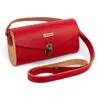 Mud - Manufacture Under Design Women's Cocoa Bag - Red In Red