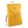 Mud - Manufacture Under Design Women's Envelope Backpack - Yellow In Yellow