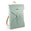 Mud - Manufacture Under Design Women's Green / Blue Envelope Backpack - Oliva In Multi