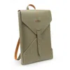 Mud - Manufacture Under Design Women's Green Envelope Backpack - Moss In Green