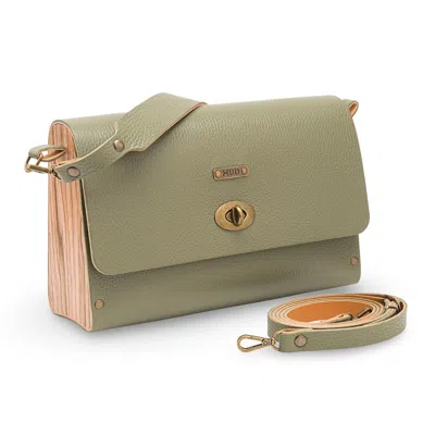 Mud - Manufacture Under Design Women's Green Leonor Medium Bag - Moss