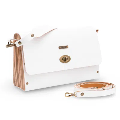 Mud - Manufacture Under Design Women's Leonor Medium Bag - White