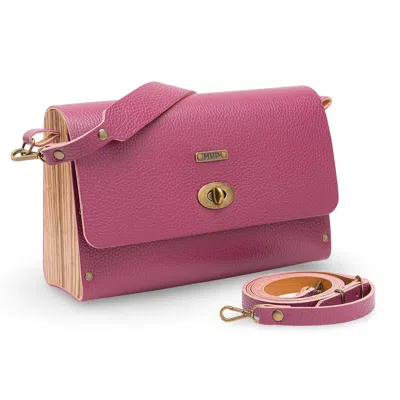 Mud - Manufacture Under Design Women's Pink / Purple Leonor Medium Bag - Dahlia In Multi