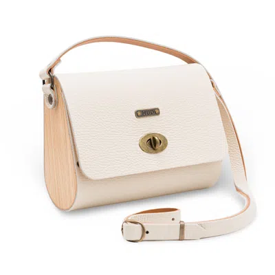 Mud - Manufacture Under Design Women's White / Neutrals Mini Pear Bag - Pearl
