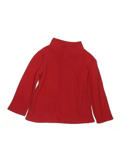 Pre-owned Mud Kingdom Kids' Turtleneck Sweater In Red