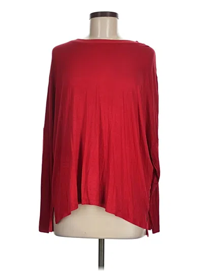 Pre-owned Mud Pie 3/4 Sleeve T-shirt In Red