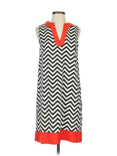 Pre-owned Mud Pie Casual Dress In Black