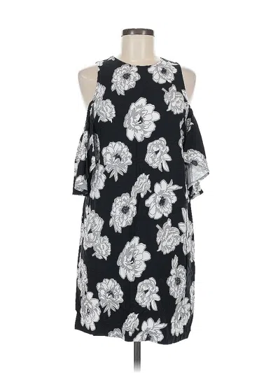 Pre-owned Mud Pie Casual Dress In Black