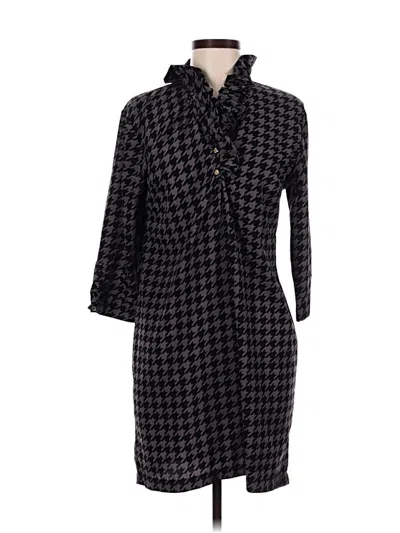 Pre-owned Mud Pie Casual Dress In Black