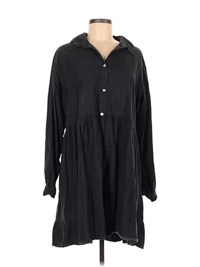 Pre-owned Mud Pie Casual Dress In Black