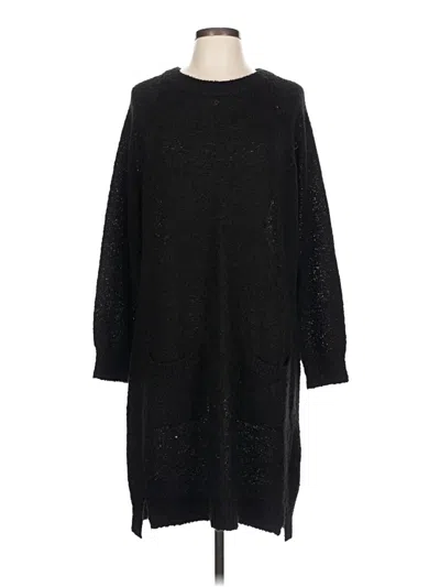 Pre-owned Mud Pie Casual Dress In Black