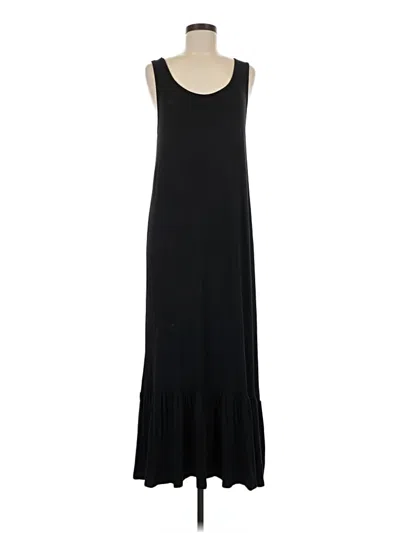 Pre-owned Mud Pie Casual Dress In Black