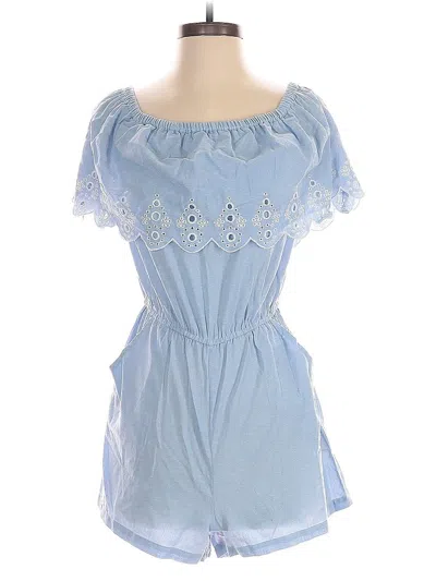 Pre-owned Mud Pie Casual Dress In Blue