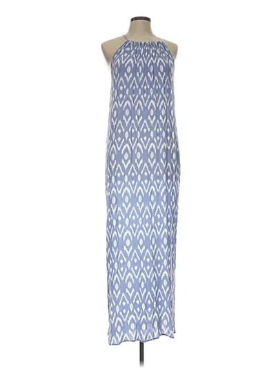 Pre-owned Mud Pie Casual Dress In Blue