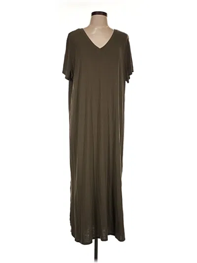 Pre-owned Mud Pie Casual Dress In Brown