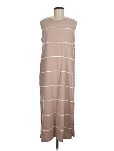 Pre-owned Mud Pie Casual Dress In Brown