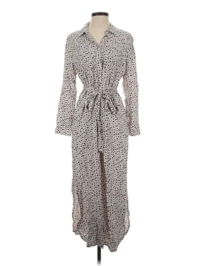 Pre-owned Mud Pie Casual Dress In Brown