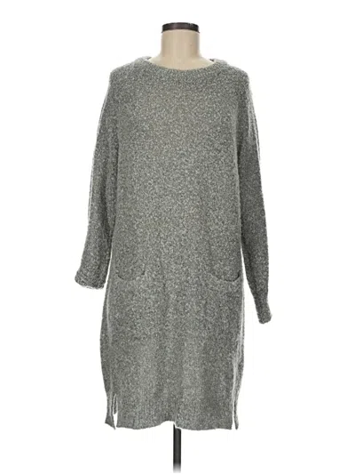 Pre-owned Mud Pie Casual Dress In Gray
