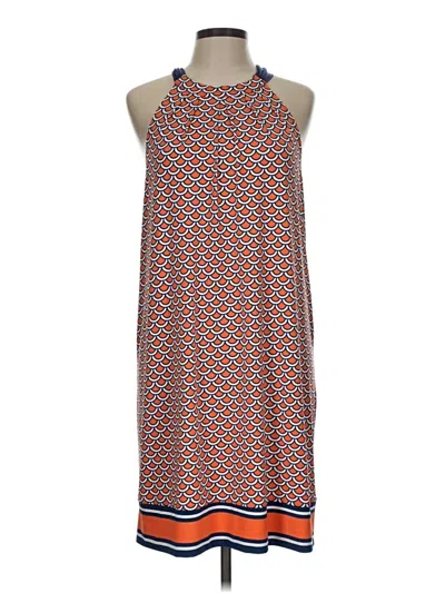 Pre-owned Mud Pie Casual Dress In Orange