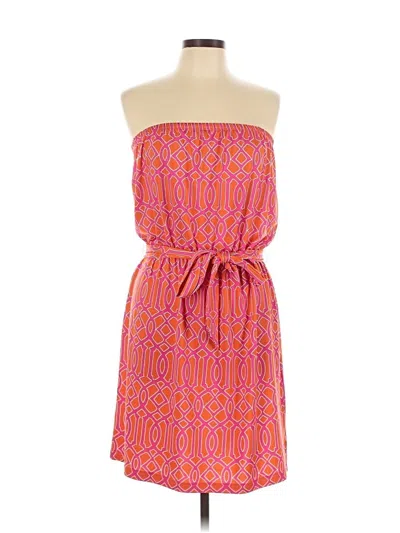 Pre-owned Mud Pie Casual Dress In Pink