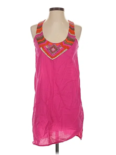 Pre-owned Mud Pie Casual Dress In Pink