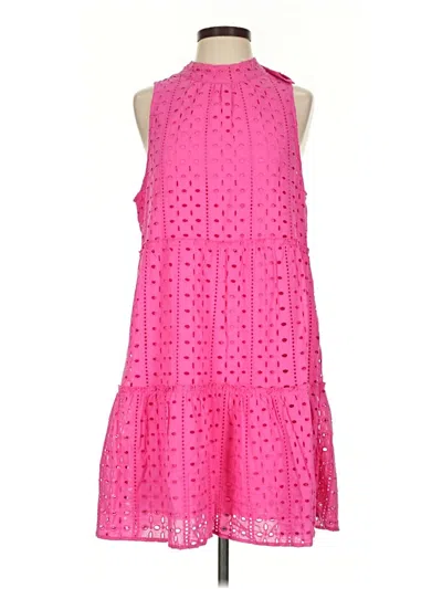 Pre-owned Mud Pie Casual Dress In Pink