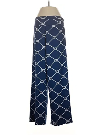 Pre-owned Mud Pie Casual Pants In Blue