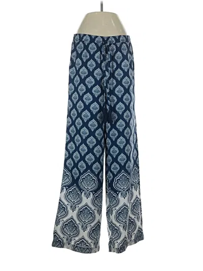 Pre-owned Mud Pie Casual Pants In Blue