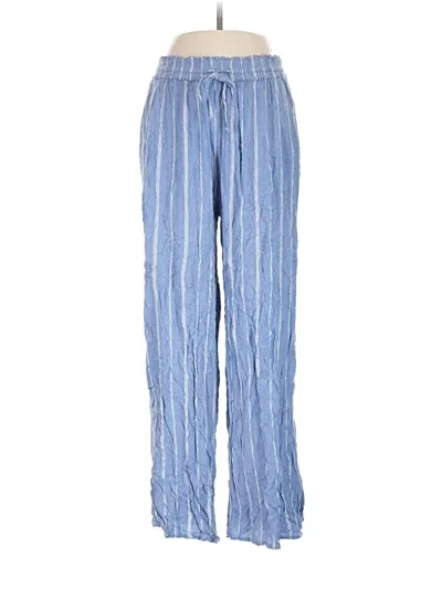 Pre-owned Mud Pie Casual Pants In Blue