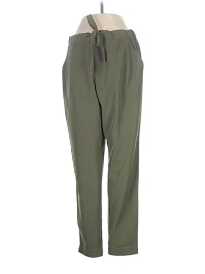 Pre-owned Mud Pie Casual Pants In Green