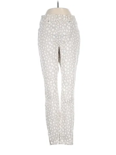 Pre-owned Mud Pie Casual Pants In Ivory
